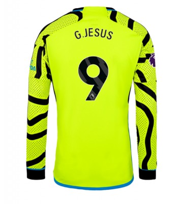 Maillot de foot Arsenal Gabriel Jesus #9 Extérieur 2023-24 Manche Longue